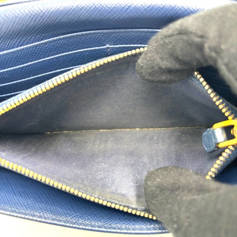 Prada Blue‎ Wallet | comes with box